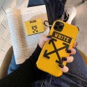 off-white iphone12/11 pro/11 pro max/se2ケース airpodspro1/2ケース 個性潮流  カップル TPU 男女兼用 オーフホワイト アイフォンx/xs/xr/8/7カバー エアーポッズ 1/2ケース 充電  ファッション 大人気 ブランド