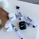 Nike 透明感 airpods pro1/2ケース スポーツ風 全機種対応 男女対応 ナイキ エアーポッズ プロ1/2ケース ストラップ付き 充電可 在庫あり韓国 高級 人気 耐衝撃 送料無料 激安 持ち便利