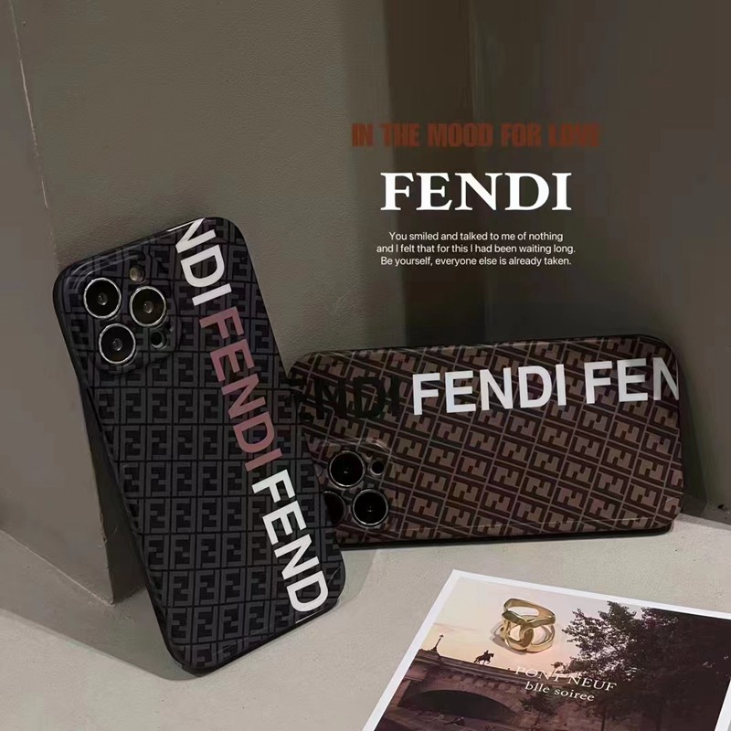 FENDIアイフォン14plus/14pro/14カバー カメラフルカバー