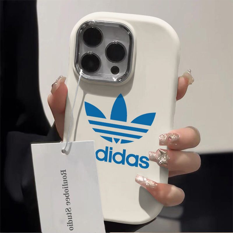 Adidas アディダスiphone14 16 pro 15 plusケースブランドカード入れ韓国風i