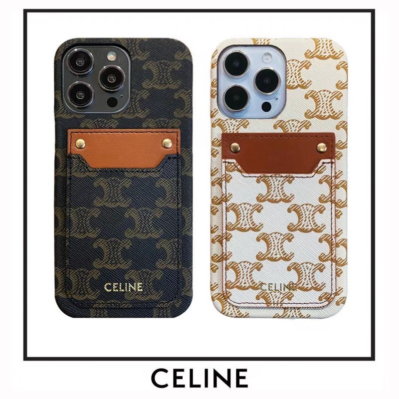 CELINE セリーヌ人気アイフォン14pro max/13 15 proケース