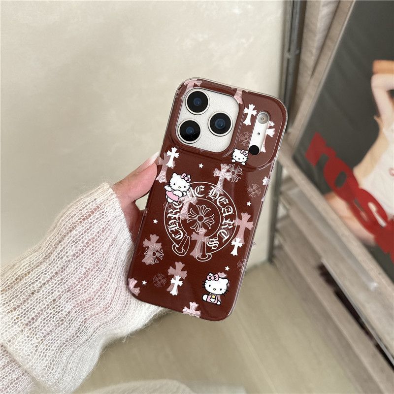 Chrome Heartsアイフォン17 pro 16e 15/14/13/ 12 pro maxケース