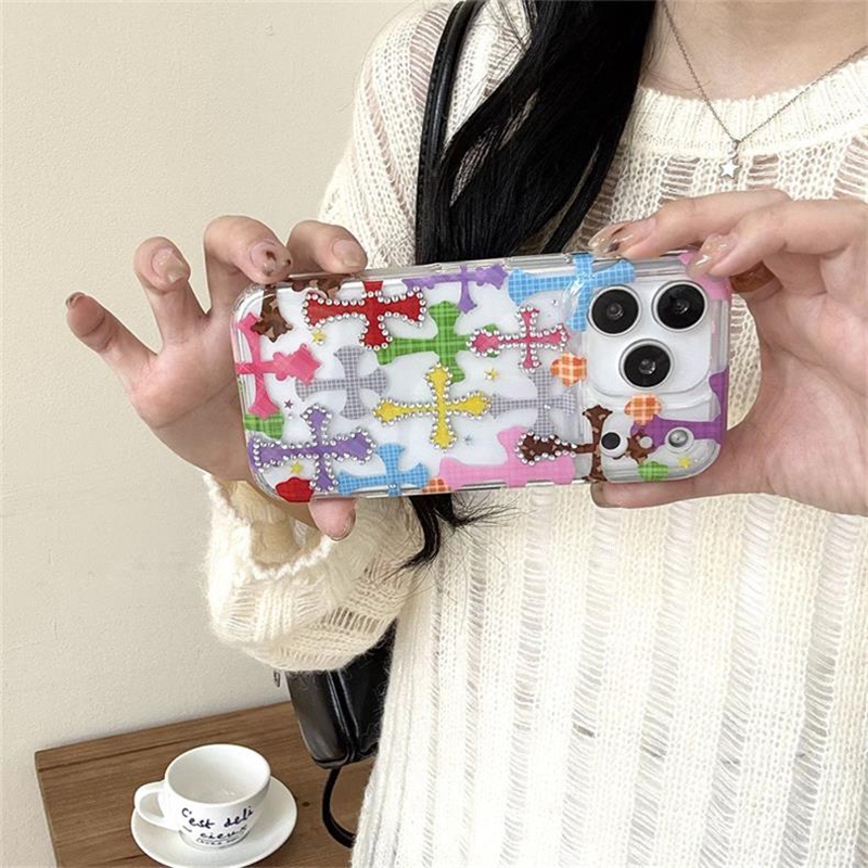 クロムハーツiphone15 plus 16 17pro maxケース