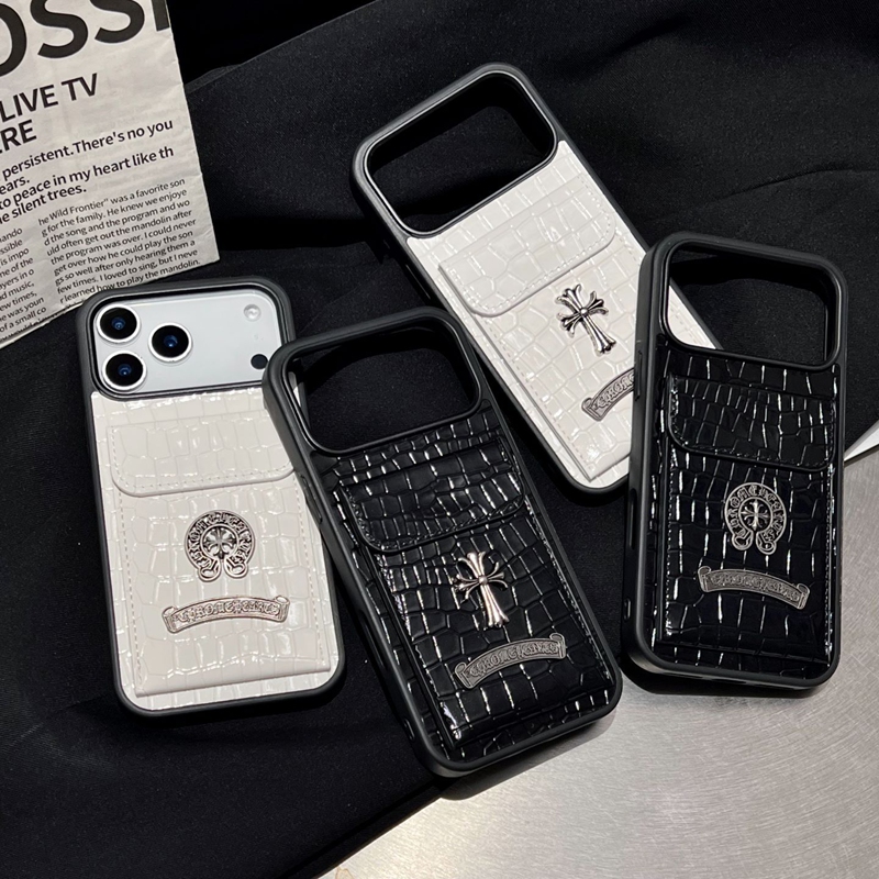 Chrome Hearts アイフォン18pro max 17e 16 15 14 ケース