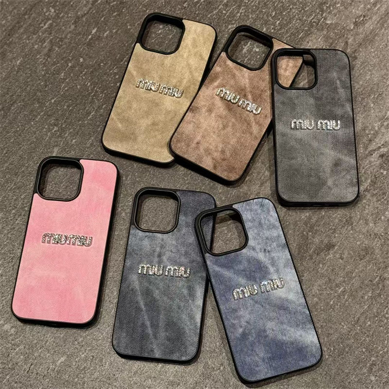 MiuMiuアイフォン17 pro 16e 15/14/13/ 12 pro maxケース