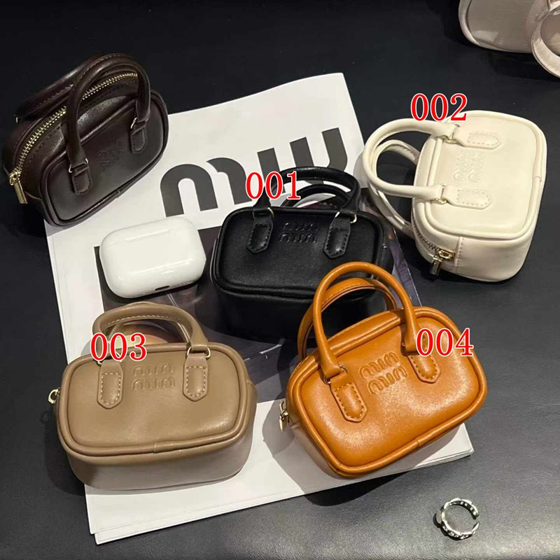 ブランドMiuMiuエアーポッズ プロ3 プロ2ケース