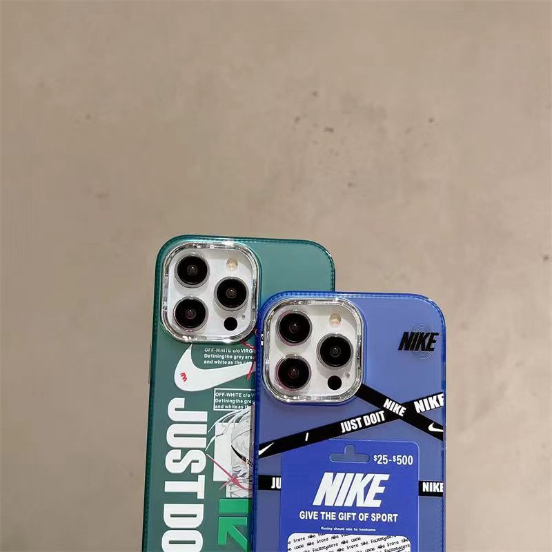 Nike ナイキハイブランドiphone14pro/14 15plusカバー韓国風