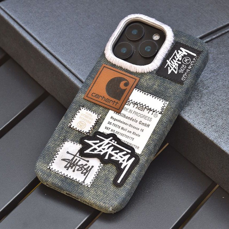 ステューシーiphone15 plus 18 16 17pro max 16eケース