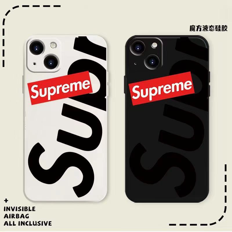 Supreme シュプリームiphone15 14 pro maxケースブランドコピーメンズアイフォン14/13/ 12 pro maxケースパロディ