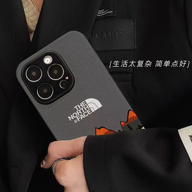 ザ・ノース・フェイス THE NORTH FACE韓国風iphone16/14/13/15pro maxケースレディース斜め掛
