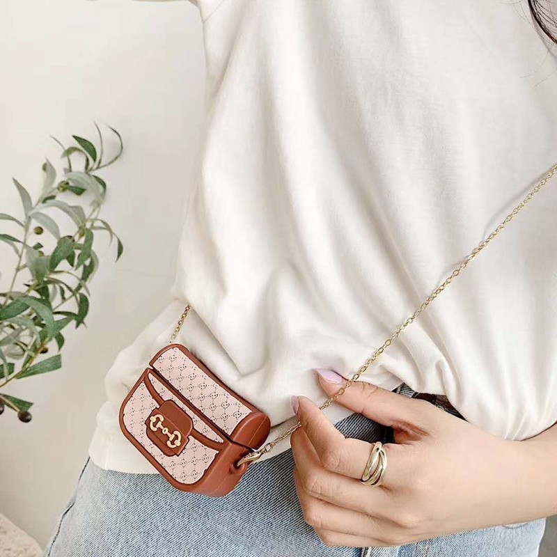 大人気 グッチ/Gucci airpods 3ケース カバン型 ブランド gucci
