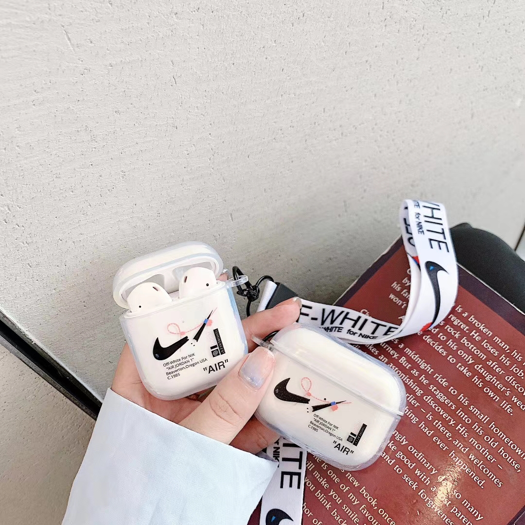 Nike off white airpods pro3/2/1ケース ナイキ