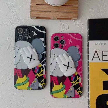 カウズブランドiphone12/12 pro max/12 mini/12 proケースかわいい風kaws iphone11/11pro/11pro maxケースファッション高級iphone se2/8/7plus保護ケースiphone x/xs/xs maxカバー