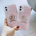 CHANELシャネルブランドiphone12/12mini/12pro/12pro maxケースおしゃれカラービーズiphone11/11pro maxケース新品発売iphone xs/xr/xs max携帯カバースタイリッシュiphone se2/8/7保護ケース