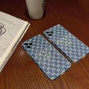 グッチブランドiphone12/12pro max/12pro/12mini/13ケースGucci刺繡ロゴファッションiphone11/11pro max/11proケース高級感人気iphone x/xr/xs/xs maxケース男女兼用