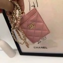 シャネルレディースファッションカートバッグブランドパロディChanel高品質 小物収納バッグストラップ付き携帯便利カード収納バッグ