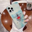 グッチブランドiphone13/12/12pro max/12proケースかわいいドラえもん絵柄 iphone11/11pro maxケース爽やか 透明iphone x/xr/xs max/11proケースブランド若者愛用