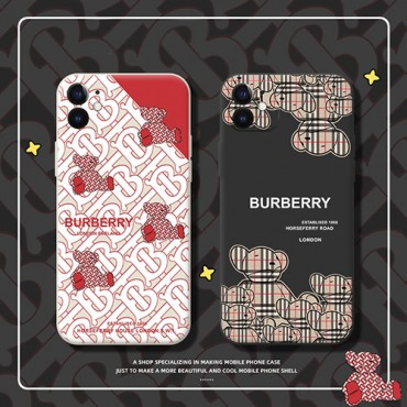 ブランドバーバリーかわいいiphone13/13pro maxケースBurberry経典クマ柄iPhone13pro/13miniケースカメラフルカバーiPhone12/12 pro/12 mini/12 pro maxケース人気