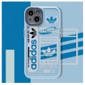 アディダスハイブランドiphone14/13ケースファッションスポーツ風iphone13pro/13pro maxケース高級感のある人気iphone12/12pro/12pro maxケース全面保護 軽量iphone11/11pro maxケース