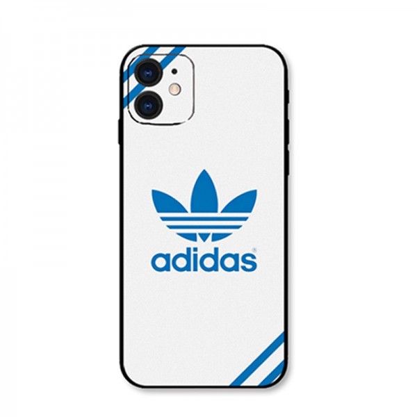 Adidas アディダス韓国風iphone14/13/15pro maxケースレディース斜め掛けアイフォン15/14/13/ 12 pro maxケースパロディーハイブランドアイフォン15 14ケーストランク型ブランド携帯ケースiphone 15 pro max 14pro/13 pro maxケース手帳型