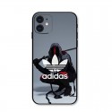 Adidas アディダス人気アイフォン14pro max/13 15 proケース韓国風iphone14/13/15pro maxケースレディース斜め掛けアイフォン15/14/13/ 12 pro maxケースパロディーハイブランドアイフォン15 14ケーストランク型