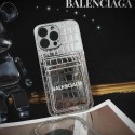Balenciaga バレンシアガハイブランドiphone14pro/14 15plusカバーiphone15 14 pro maxケースブランドコピーメンズアイフォン14/13/ 12 pro maxケースパロディーブランド携帯ケースiphone 15 ultra 14pro/13 pro maxケース手帳型