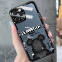 ブランドBearbrickかっこいいiphone13/13mini/13pro max/13proケース潮流 透明 TPU iphone12/12pro/12pro maxケースシンプル男女兼用iphone12mini/11/11pro maxケース人気