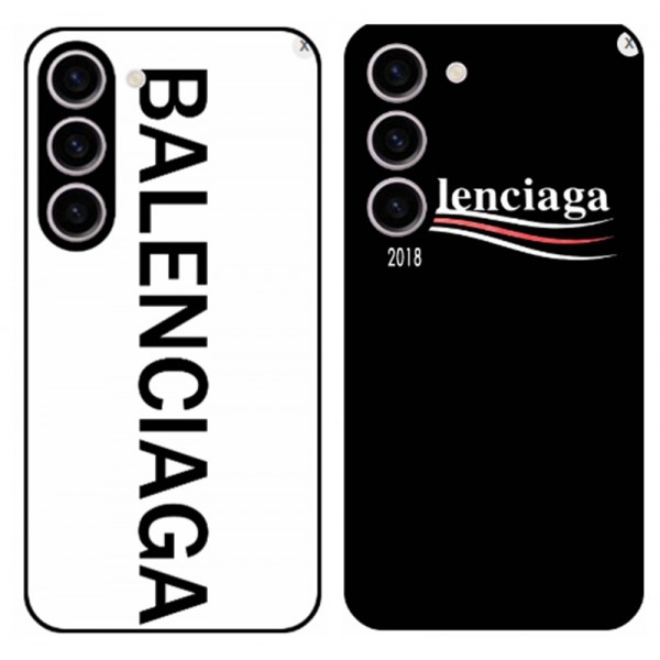 Balenciaga バレンシアガギャラクシーs24 s23ケースハイブランドiphone 15 14 pro maxカバーブランドメンズgalaxy s23+ s24 A54 A53 アイフォン14 15 pro maxケースiphone 15 14 plus galaxy s23 s24ケースブランドショルダーブランドギャラクシーS24/S23+/S22Ultraケース