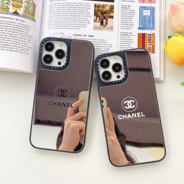 シャネルiphone13proケースハイブランド Chanel スタイリッシュ質感iphone13/13pro maxケース光沢感のあるガラスiphone12/12pro/12pro maxケースカメラフルカバーiphone11/11pro maxケース