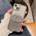 シャネルブランドiphone14ケースCHANEL キラキラロゴオシャレ iphone14plus/14pro/14pro maxケースレディース愛用エレガント iphone13/13pro/13pro maxケース 高級感人気 iphone12/12pro/12pro maxカバー