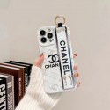 シャネル iphone14pro maxケースブランドChanel ベルト付き便利 iphone14/14plus/14proケース ソフトTPUカバー耐衝撃 iphone13/13pro/13pro maxケース