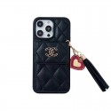 Chanel シャネルiphone14pro maxケースブランドレディースカード小銭入れiphone15/14plus/14ケース高品質レザー製 ファッションiphone 13/12/11/13 pro maxケース