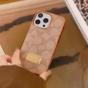 コーチ iphone14ケースハイブランドCoach メッキ保護カバーiphone14plus/14pro/14pro maxケース耐衝撃 超軽量 iphone13/13pro/13pro max携帯カバー男女兼用人気 アイフォン12/12pro/12pro maxケース