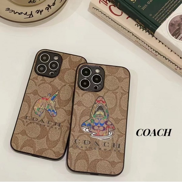 コーチ iphone14proケースハイブランドCOACH 定番ロゴ 高品質 IPHONE14/14PLUS/14PRO MAXケース ファッション 潮流 iphone13/13pro/13pro maxカバー 全面保護 iphone12/11/12promaxケース