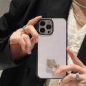 ディオールブランド iphone14ケース DIOR キラキラ 金具ロゴ付き iphone14plus/14pro/14pro maxケース レディース人気 軽量iphone13/13mini/13pro/13pro maxケース 高品質 耐衝撃 iphone12/12mini/12pro/12pro maxケース