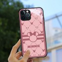 ディズニーブランドiphone13/13pro/13pro maxケースかわいいミッキー絵柄iphone12/12mini/12pro/12pro maxケース娘心ホワイトピンクカラーiphone11/11pro maxケース