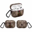 グッチブランドairpods 4 3ケースかっこいい動物絵柄airpods 4/pro2ケースカラビナ付きエアーポッズ プロ1/2/3/4ケース 携帯便利airpods 3 proカバー紛失防止