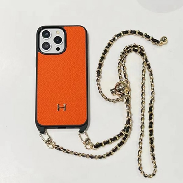 Hermes エルメスiphone14 15 pro 15 plusケースブランドカード入れハイブランドiphone14pro/14 15plusカバー韓国風iphone14/13/15pro maxケースレディース斜め掛けブランド携帯ケースiphone 15 pro max 14pro/13 pro maxケース手帳型