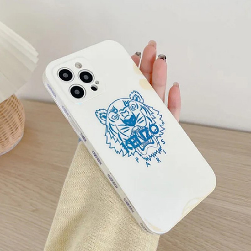 ◆新品◆KENZO タイガー　iPhone X/XSケース　ブルー