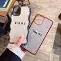 ロエベブランドiphone13ケースシンプルアイフォン13pro/13pro maxケース立体エンボス加工ロゴ iphone12/12pro/12pro maxケース耐衝撃iphone11/11pro maxケース