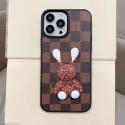 ルイヴィトンiphone13ケースハイブランド定番ダミエ柄iphone13pro/13pro maxケースかわいい立体キャラクタ柄iphone12/12pro/12pro maxケース耐衝撃Huawei P50/P50Pカバー