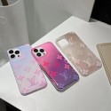 ルイヴィトン iphone14pro maxケースハイブランドLouis Vuitton おしゃれグラデーション iphone 14/14plus/14proケース 光沢感人気iphone13/13pro/13pro maxケース耐衝撃 軽量 iphone12/12pro/12pro maxケース