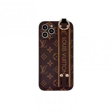 ルイヴィトンiPhone14pro maxケースハイブランドlouis vuitton クラシックロゴiphone14plus/14/14proケースベルト付き便利アイフォン13/13pro/13pro maxスマホカバー