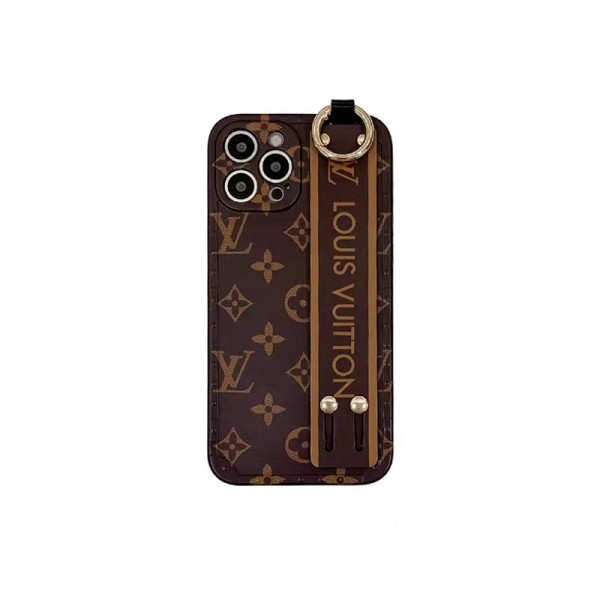 ルイヴィトンiPhone14pro maxケースハイブランドlouis vuitton クラシックロゴiphone14plus/14/14proケースベルト付き便利アイフォン13/13pro/13pro maxスマホカバー