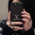 ルイヴィトンiphone14plusケースハイブランドlouis vuitton ソフトレザー高品質 iphone14/14pro maxスマホカバー おしゃれエンボスロゴアイフォン13/12/13pro maxケース