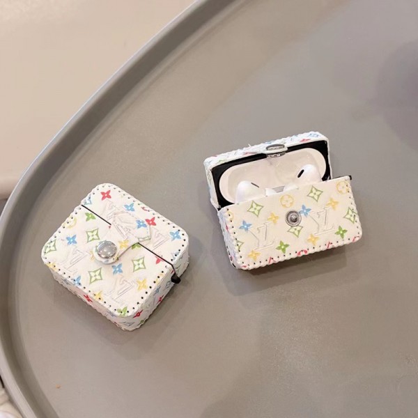 Lv ルイヴィトンブランドairpods pro2ケースエアーポッズケースブランドレディースairpods pro 3 2 1ケースブランドメンズハイブランドエアーポッズ3ケースジャケット