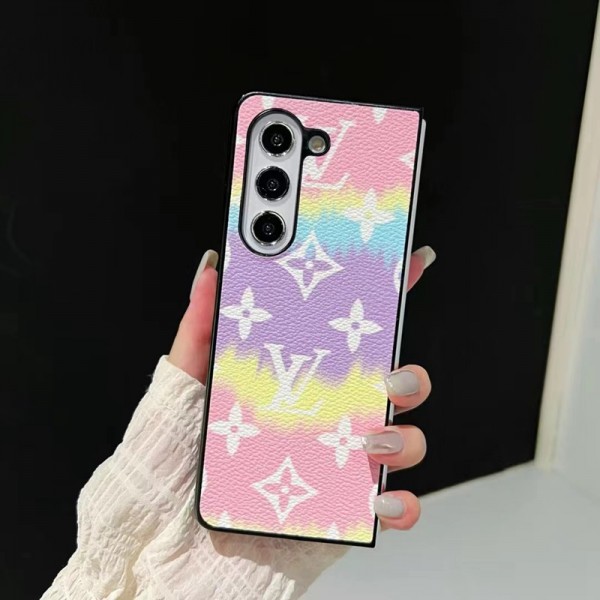 Lv ルイヴィトンgalaxy z fold4 5ケースブランド男女galaxy z flip5ケースブランドGalaxyカバー高品質手帳型Galaxy Zflip4ケースブランド