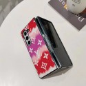 Lv ルイヴィトンgalaxy z fold4 5ケースブランド男女galaxy z flip5ケースブランドGalaxyカバー高品質手帳型Galaxy Zflip4ケースブランド