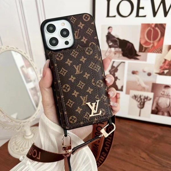 Lvルイヴィトンハイブランドiphone14pro/14 15plusカバー人気アイフォン14pro max/13 15 proケース韓国風 LV Gucci iphone14/13/15pro maxケースレディース斜め掛けブランド携帯ケースiphone 15 pro max 14pro/13 pro maxケース手帳型