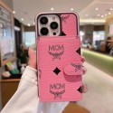 MCMハイブランドiphone13 14 15 16 pro max 16 plusケースおしゃれ定番ロゴアイフォン16 15 14 13pro/13pro maxケースカードポケット付き収納iphone12/12pro/16pro maxケース多機能スマホケースiphone15/16pro maxカバー